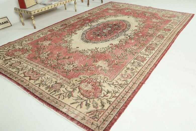 Vintage Large Area Rug