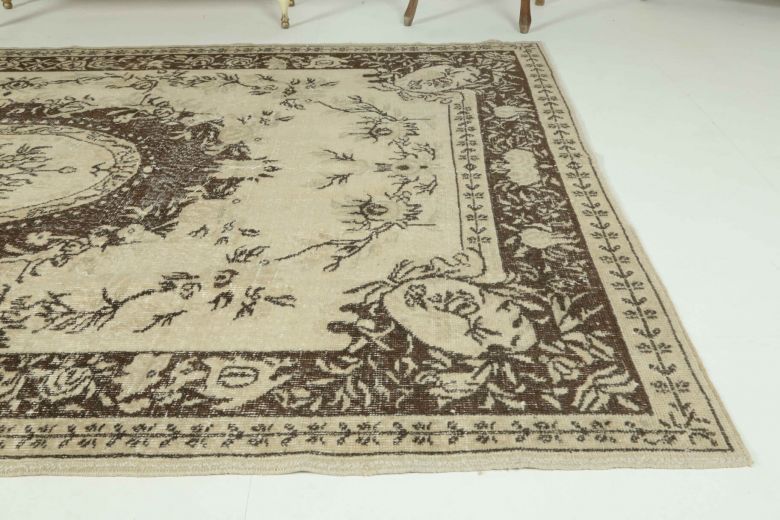 Vintage Large Area Rug