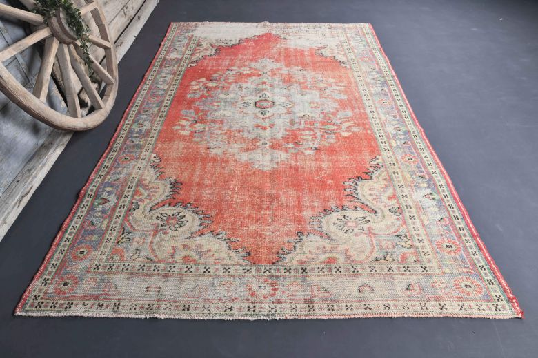 Vintage Large Area Rug