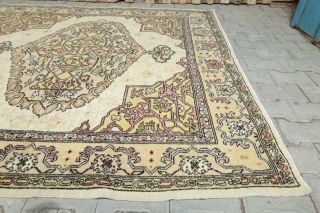 Vintage Anatolian Brown Area Rug - Thumbnail