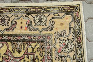 Vintage Anatolian Brown Area Rug - Thumbnail