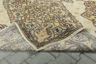 Vintage Anatolian Brown Area Rug - Thumbnail