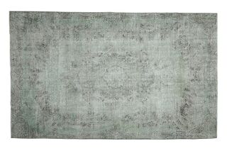 Antique Oushak Area Rug - Thumbnail