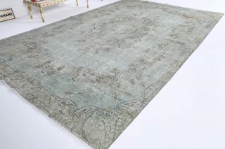 Antique Oushak Area Rug - Thumbnail