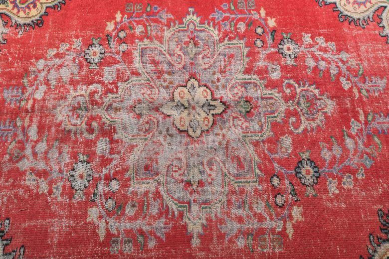 Vintage Red Area Rug