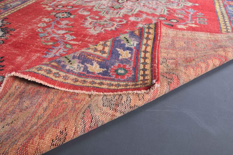 Vintage Red Area Rug