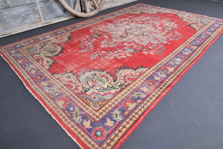 Anatolian Vintage Red Area Rug