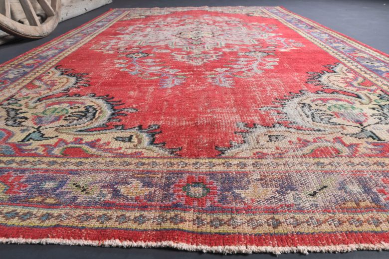 Anatolian Vintage Red Area Rug