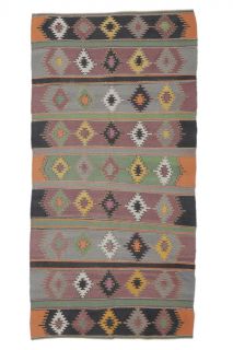 6x13 Vintage Kilim Handmade Rug - Thumbnail