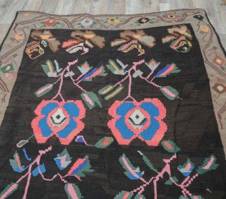 6x15 Azerbaijan Vintage Oversize Kilim Rug - Thumbnail