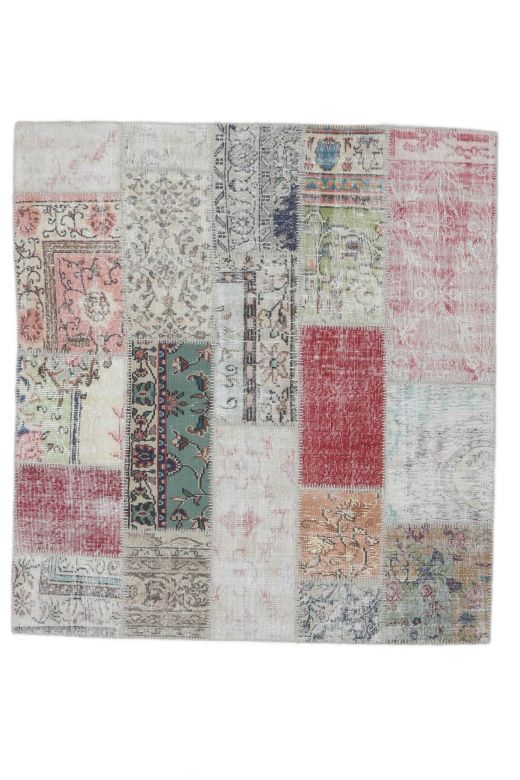 5x6 Rug Vintage Patchwork Handmade Area Rug