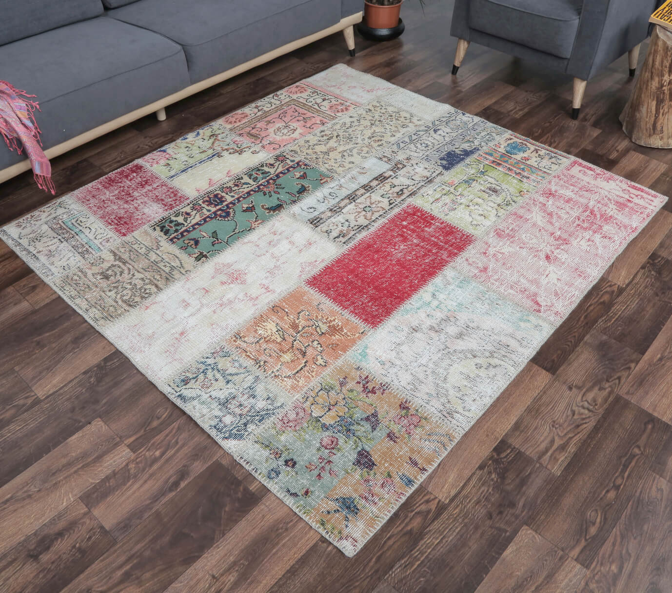 Patchwork Boho Rug | Ruggable