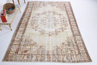 Vintage Area Anatolian Rug - Thumbnail