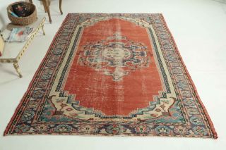 Vintage Large Area Rug - Thumbnail