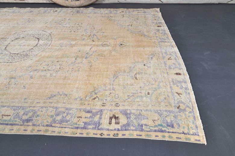 Vintage Orange Area Rug