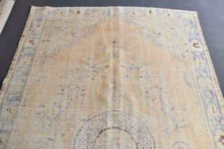 Vintage Orange Anatolian Area Rug - Thumbnail