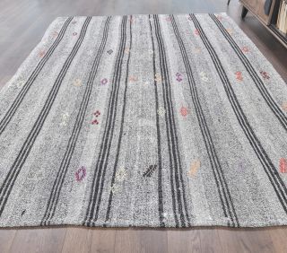 Vintage Kilim Large Area Rug - Thumbnail