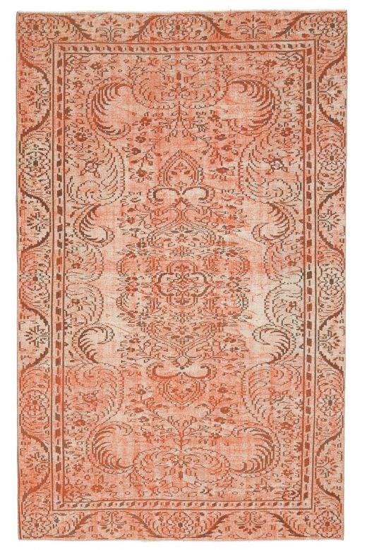 6x9 Handmade Vintage Anatolian Area Rug