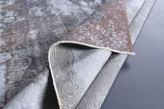 6x9 Handmade Vintage Area Anatolian Rug - Thumbnail