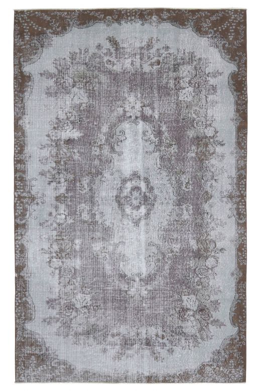 6x9 Handmade Vintage Area Anatolian Rug