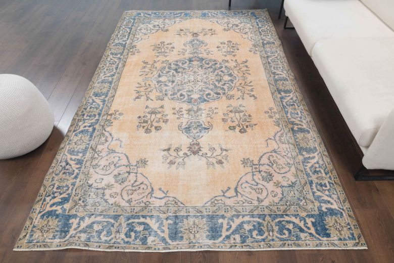 6x9 Handmade Vintage Large Area Rug