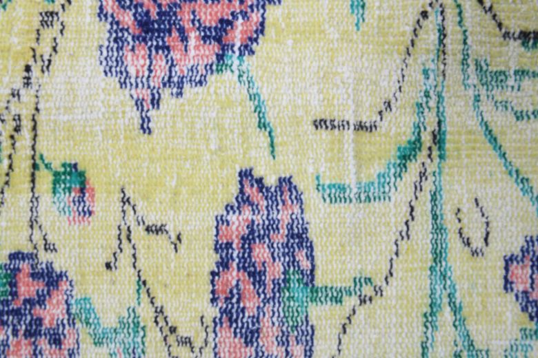6x9 Handmade Vintage Area Oushak Rug