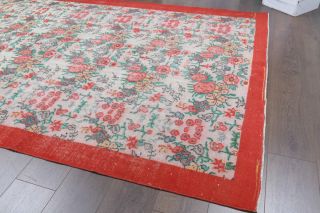 6x9 Handmade Vintage Area Rug - Thumbnail