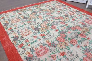 6x9 Handmade Vintage Area Rug - Thumbnail