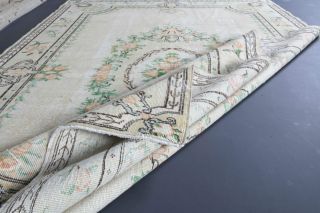 6x9 Handmade Vintage Area Rug - Thumbnail