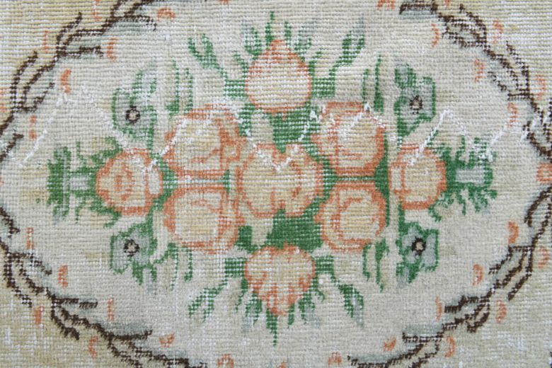 6x9 Handmade Vintage Area Rug