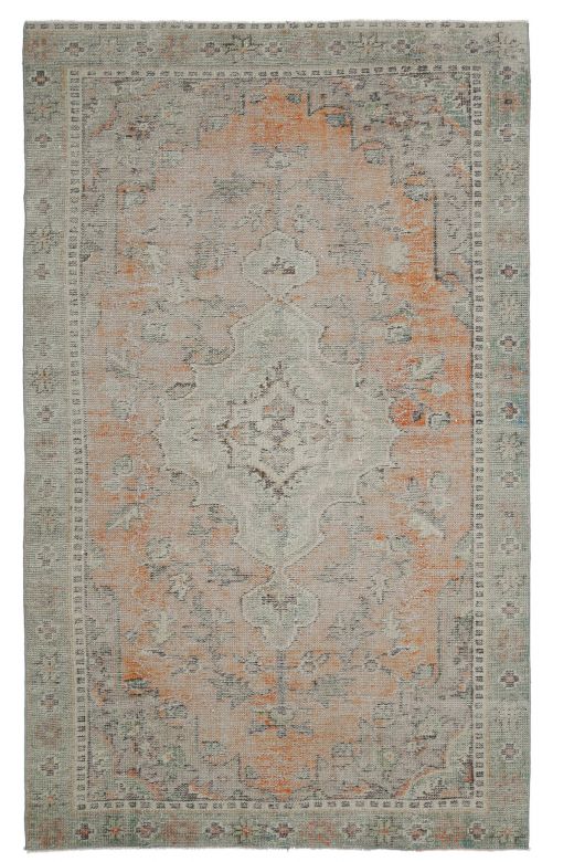 6x9 Handmade Antique Area Rug