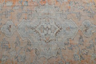 6x9 Handmade Antique Area Anatolian Rug - Thumbnail
