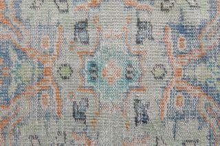 6x9 Handmade Antique Area Anatolian Rug - Thumbnail