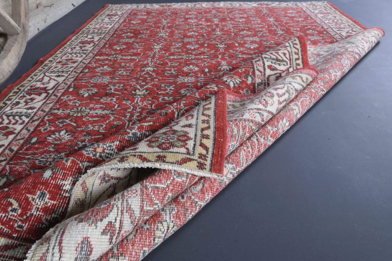 6x9 Handmade Vintage Area Hereke Rug