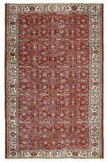 6x9 Handmade Vintage Area Hereke Rug - Thumbnail