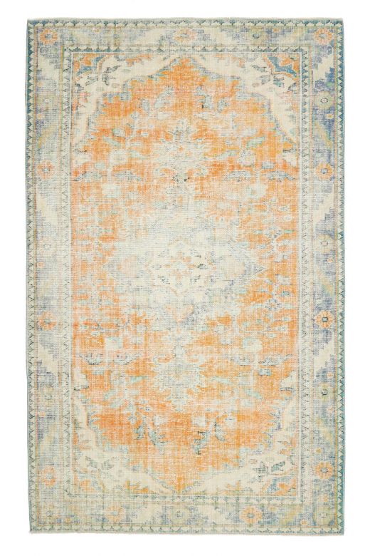 6x9 Antique Oriental Anatolian Area Rug