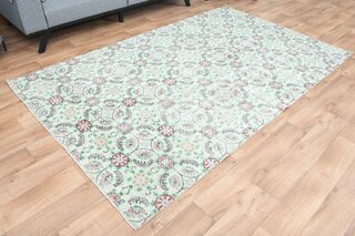 6x9 Vintage Area Anatolian Rug - Thumbnail