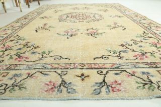 Vintage Beige Area Rug - Thumbnail