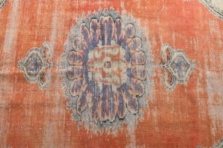 Vintage Red Area Anatolian Rug - Thumbnail