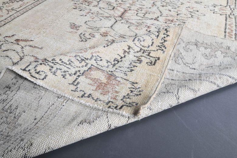 Vintage Beige Anatolian Area Rug
