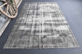 Vintage Gray Area Rug - Thumbnail