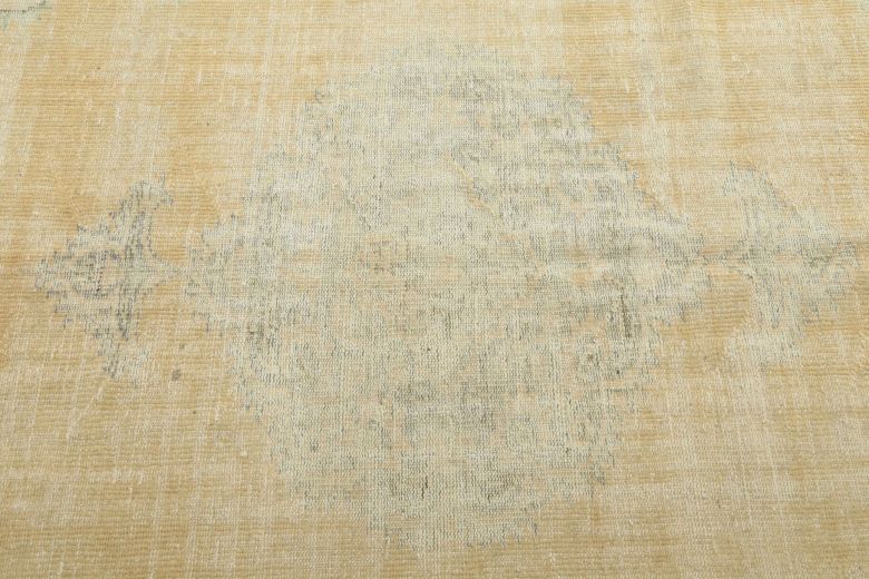 Vintage Orange Anatolian Area Rug