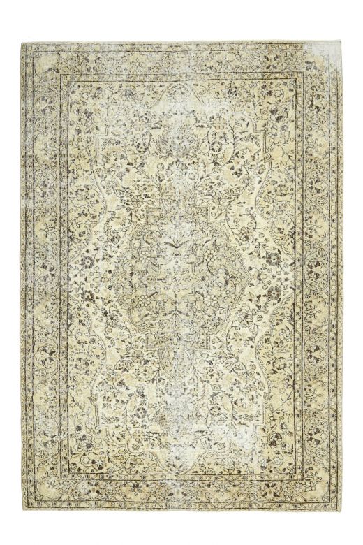 7x10 Handmade Vintage Area Rug