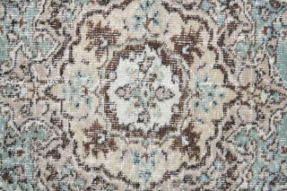 7x10 Handmade Oushak Vintage Area Rug - Thumbnail