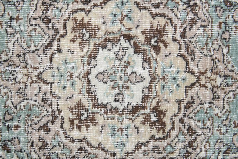 7x10 Handmade Oushak Vintage Area Rug