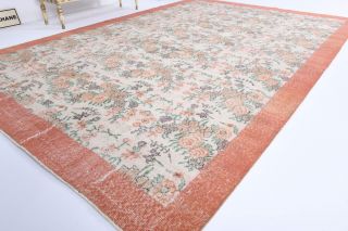 Vintage Large Area Rug - Thumbnail