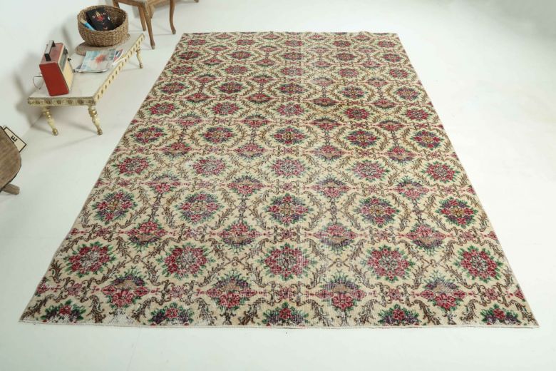 Vintage Large Area Rug