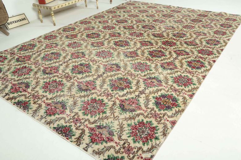 Vintage Large Area Rug