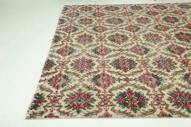 Vintage Large Area Rug