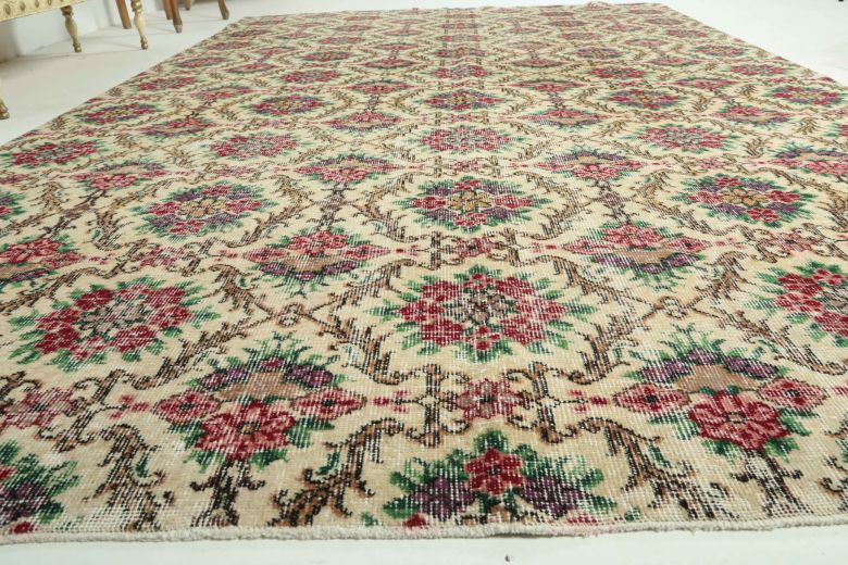 Vintage Large Area Rug